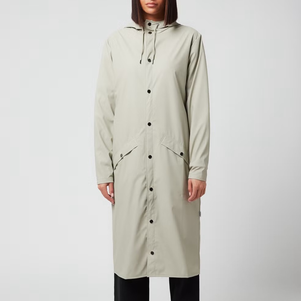 NWT RAINS Jacket in Ciment Colour Size XS